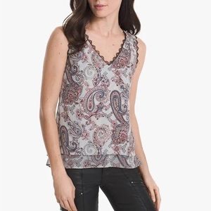 WHBM Paisley Top